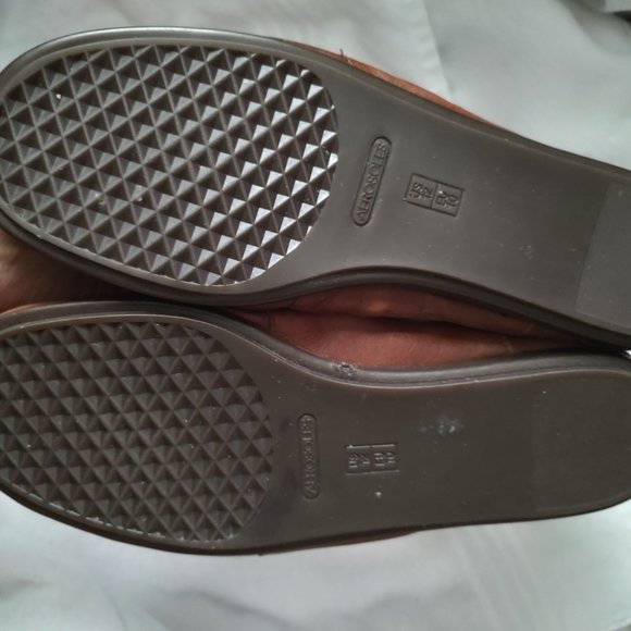 WOMEN'S SIZE 12 LOT OF 2 PAIRS OF "AEROSOLES" ANKLE STRAP LEATHER FLATS - Picture 6 of 14